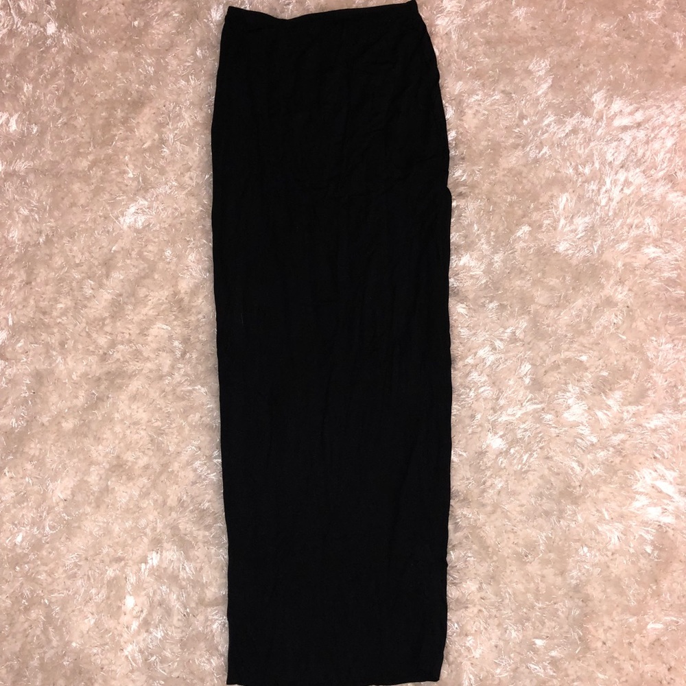 Long Black Skirt